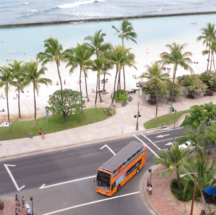 Waikiki Trolley Alexander Dennis Enviro400